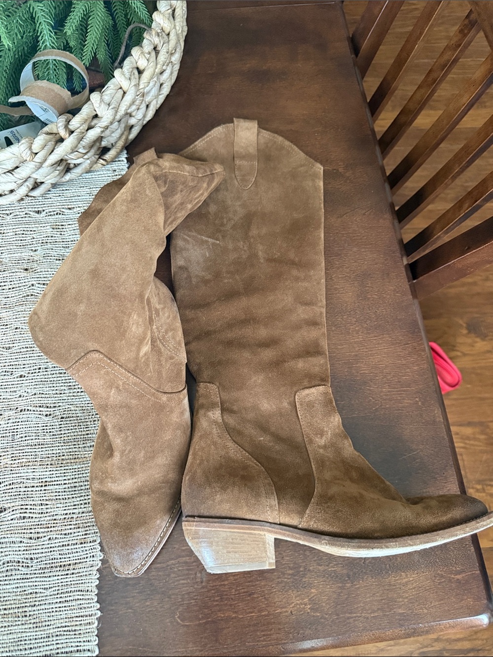 Veto Cuiou Tall slouchy leather cowboy boots